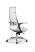 Кресло для руководителя Метта Samurai B1-11U - Infinity /Kc06/Wm06/U0mL-mL(M06.B31.G04.W03) (Белый)