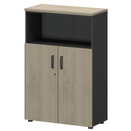 Шкаф Смарт СМШ-38Д2 Тип2 792x380x1214 (Графит/Кронберг)