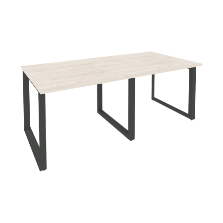 Стол переговорный Onix O.MO-PRG-2.1 1960x980x750 (Денвер Светлый/Черный металл)