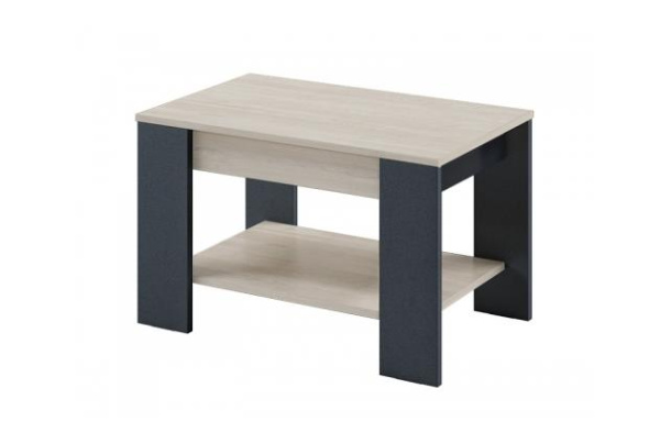 Стол журнальный Инновация I-310 800х500х500 (Акация Морава/Антрацит)