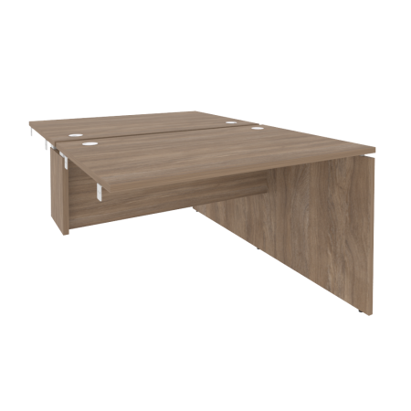 Стол-приставка двойной к опорным элементам Onix O.D.SPR-2.8 1180x1635x750 (Дуб Аризона)