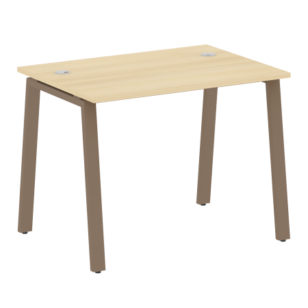 Стол письменный Metal System Style БА.СП-1 1000x720x750 (Акация/Мокко металл)