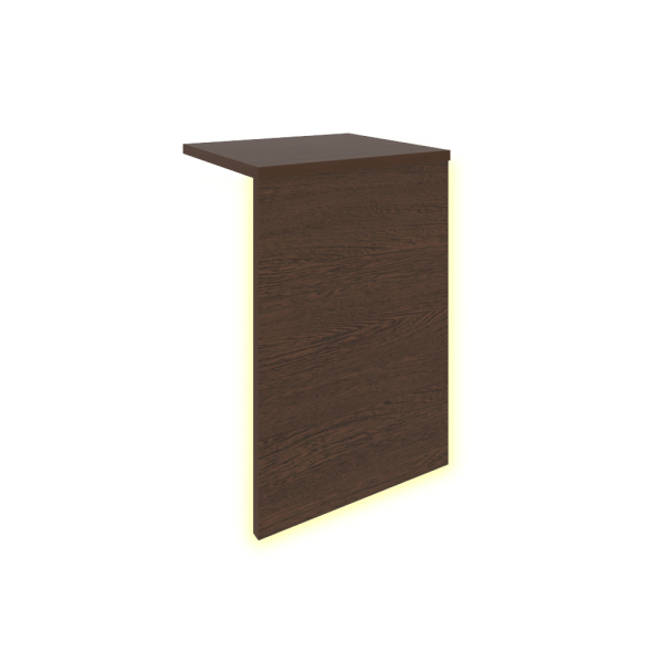 Накладка с подсветкой для Л.МП-1 Л.Н-1С 360x321x536 (Венге Цаво)