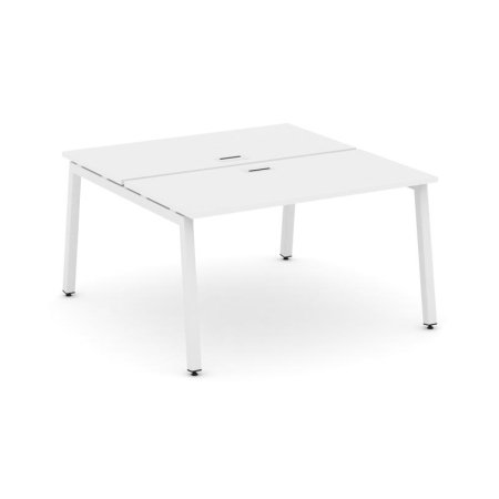 Рабочая станция 2-х сторонняя SN-5A.DRS-021 (980х1632х750) (Белый/Металл Белый)