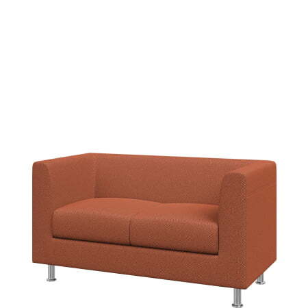 Диван Домино. Диван 2-местный. (Диван 2-местный sweet_orange)