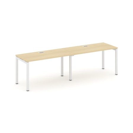 Рабочая станция 1 сторонняя SN-5P.ORS-014 (3160х700х750) (Акация Лорка/Металл Белый)