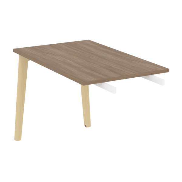 Брифинг-приставка на деревянных опорах Onix Wood Direct OW.BR-11 1180x720x750 (Дуб Аризона/Дуб Светлый)