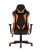 Кресло игровое TopChairs Gallardo оранжевое (Геймерское кресло Gallardo оранжевый)