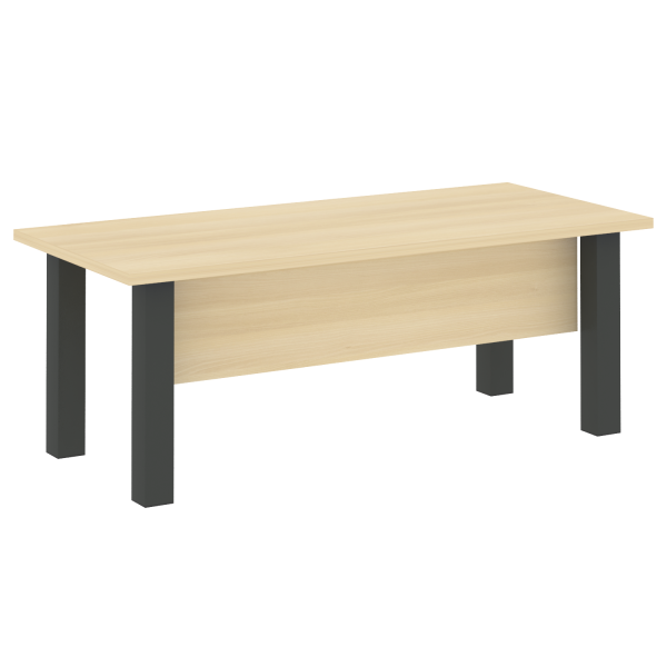 Стол для руководителя LT.D-20.1 (Акация Лорка/Антрацит металл)