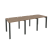 Рабочая станция на П-образном м/к Onix O.MP-RS-3.0.8 2340x800x750 (Тиквуд Темный/Белый Металл)