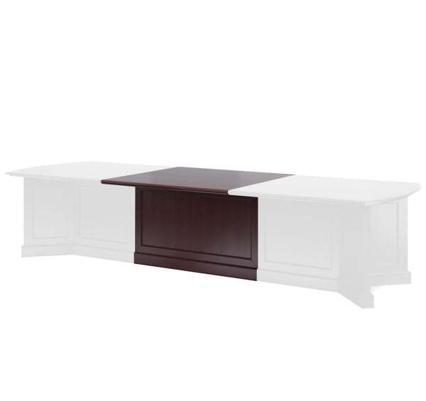 Центральный модуль стола переговоров 106 802 WAL 1200х1200х780 (Орех Танганьика)