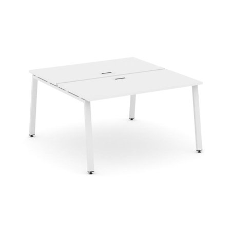 Рабочая станция 2-х сторонняя SN-6A.DRS-001 (980х1232х750) (Белый/Металл Белый)