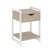 Тумба на регулируемых опорах с ящиком и полкой VR.L-T1.O 500x460x719 (Тиквуд Темный/Белый металл)