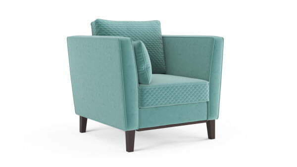 Кресло Neapole (1030x920x960) Аквамарин (Аквамарин)