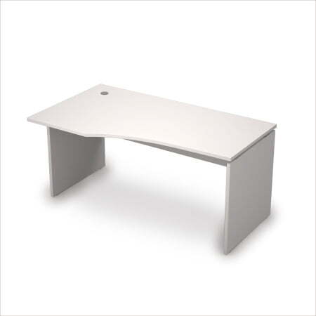 6С.020 Стол криволинейный (1600x900x750) (Белый)