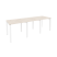 Рабочая станция на П-образном м/к Onix O.MP-RS-3.0.7 2340x720x750 (Тиквуд Темный/Белый Металл)
