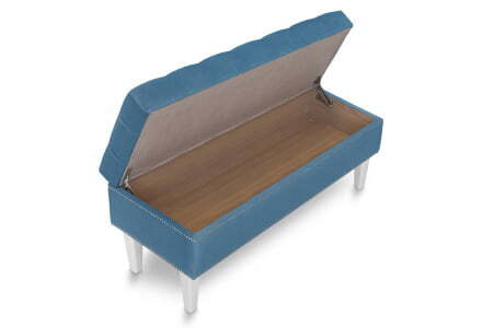 Банкетка Parige 1000 (1020x420x450) Голубой (Голубой)