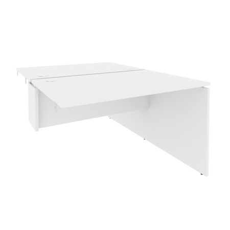 Стол-приставка двойной к опорным элементам Onix O.D.SPR-2.8 1180x1635x750 (Белый Бриллиант)