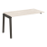 Наборный элемент рабочей станции на деревянных опорах Onix Wood OW.1.NRS-3.7 1380x720x750 (Тиквуд Светлый/Дуб Темный)
