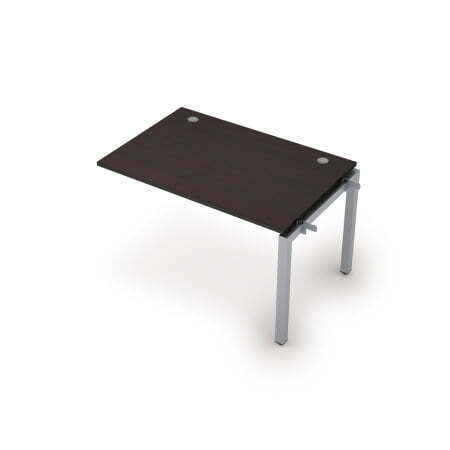 6МБС.5188 Линейная бенч-система, средний модуль (1200x800x750) (Венге/Алюминий матовый)