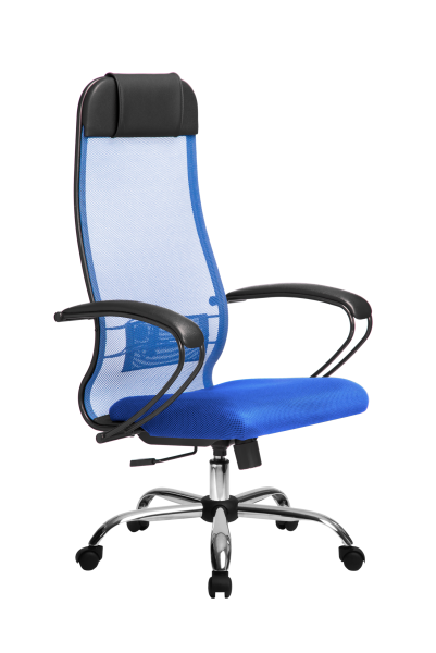 Кресло для руководителя Метта МЕТТА-11(MPRU)/подл.130/осн.003 (Синий)