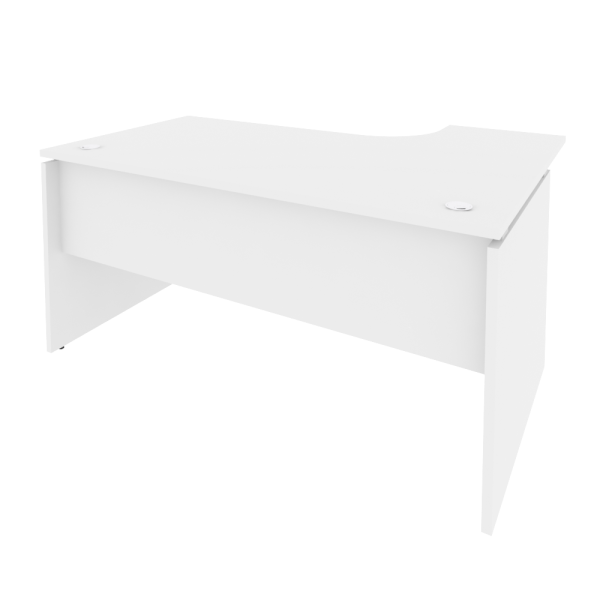 Стол эргономичный левый Onix O.SA-4L 1580x1180x750 (Белый Бриллиант)