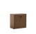 EXE Шкаф H82 (Орех/Черный)