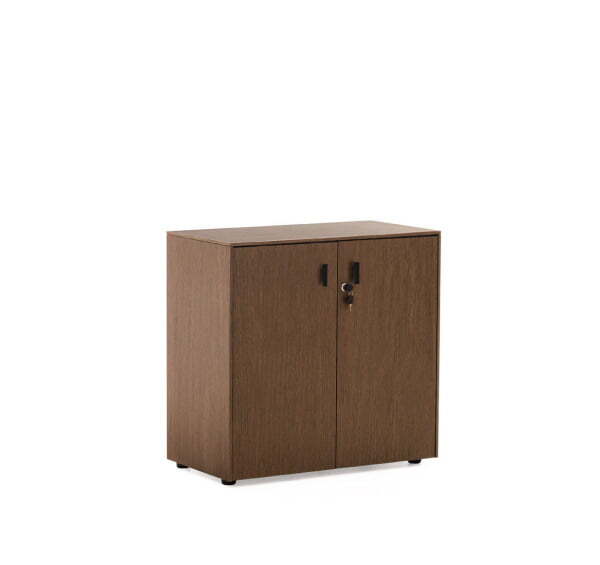 EXE Шкаф H82 (Орех/Черный)