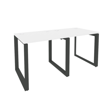 Рабочая станция на О-образном м/к Onix O.MO-RS-2.0.7 1560x720x750 (Белый Бриллиант/Черный металл)