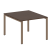 Переговорный стол 1 столешница Metal System Style БП.ПРГ-1.1 1000x1235x750 (Дуб Наварра/Серый металл)