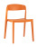 Стул Moris пластик оранжевый (Стул пластиковый Moris оранжевый)