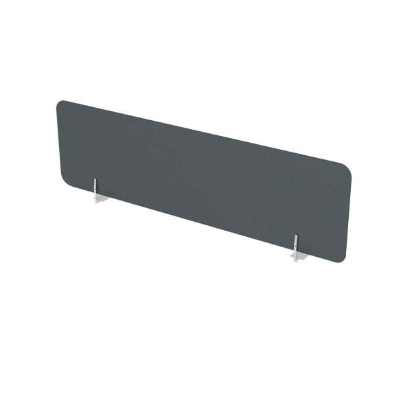 10БФО.184 Барьеры фронтальные оргстекло (1800x4x400) (Dark greyПорошковое покрытие)