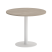 Стол круглый VR.SP-5-90.1 900x900x750 (Серый/Белый Металл)