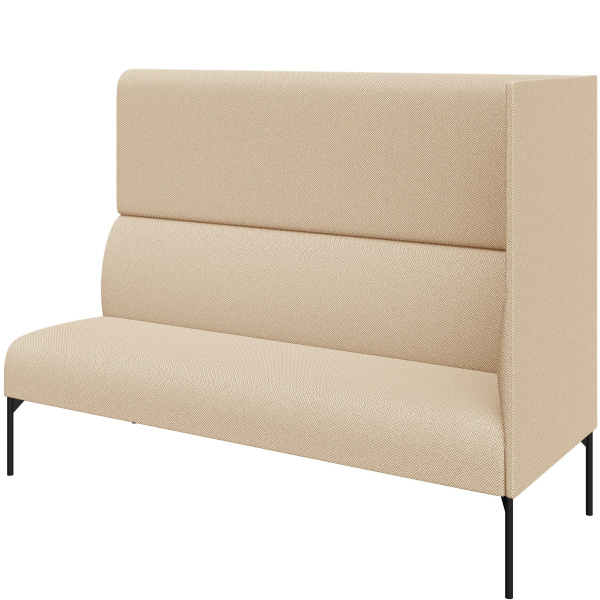 Диван Бридж. Модуль 3-местный левый высокий. (Модуль 3-местный левый высокий sweet_cream)