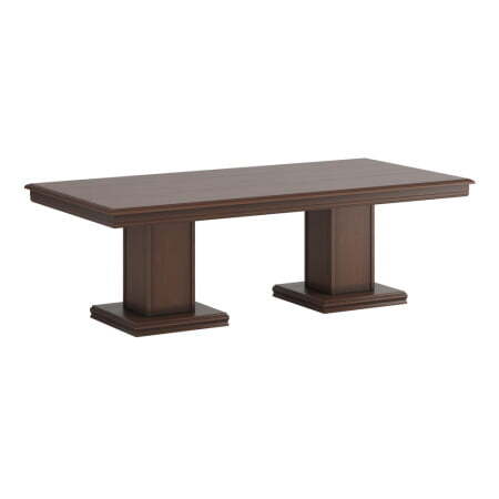 Стол для переговоров OXD292700 2400x1170x770 (Тёмный орех)