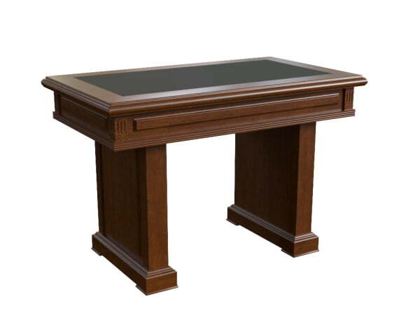 Брифинг-приставка Washington 29700 1200x700x800 (Темный орех)