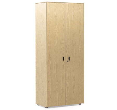 EXE Шкаф для бумаг H197 (Дуб Светлый/Черный)