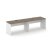 Рабочая станция 1 сторонняя SN-D.ORS-024 (3160х800х750) (Тиквуд Светлый/Антрацит)