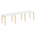 Рабочая станция на деревянных опорах Onix Wood OW.RS-3.1.7 2940x720x750 (Тиквуд Светлый/Дуб Темный)