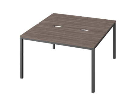 Стол-тандем Public comfort CL-41 1350x1432x740 (Джара ГосфортАнтрацит)