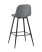Стул барный Валенсия темно-серый (Стул барный Валенсия темно-серый)