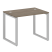 Стол письменный Metal System Style БО.СП-1 1000x720x750 (Дуб Наварра/Серый металл)