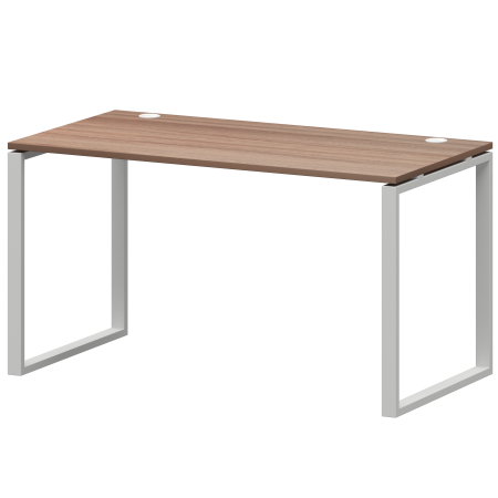 Стол на металлокаркасе Арго-М АМ.О-004 1600x730x760 (Темный шимо/Белый)