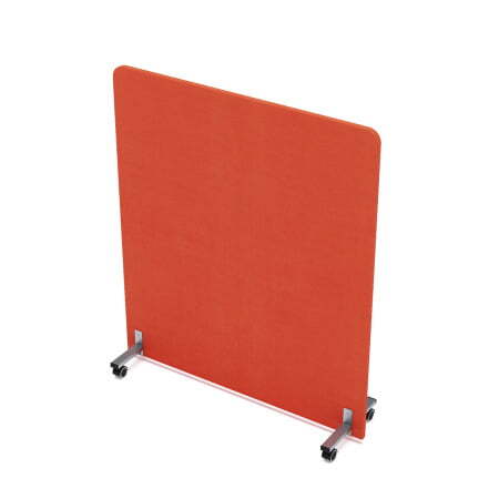 Акустическая мобильная перегородка SOFTOffice 011.МП.1214 1200x377x1400 (Orange)
