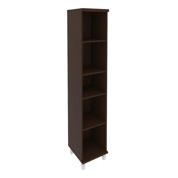 Стеллаж узкий высокий First KSU-1 400x430x2060 (Венге)