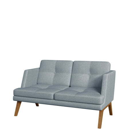 Диван офисный 2-х местный Беверли (Диван 2-местный kiton_06)