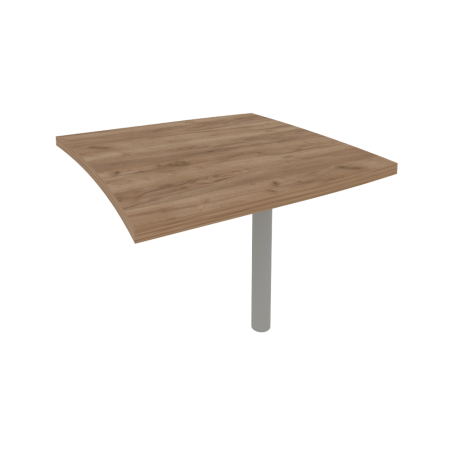 Брифинг-приставка опора в комплекте First KB-2 900x900x765 (Дуб Табак)