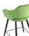 Стул полубарный Саймон велюр травяной (Стул полубарный Саймон травяной)