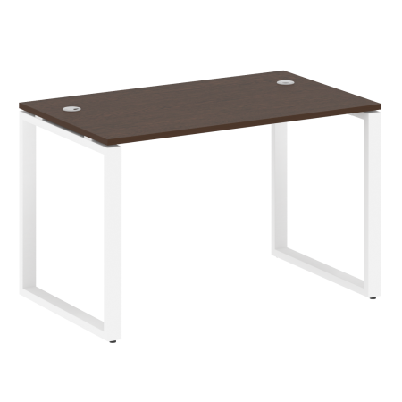 Стол письменный Metal System Style БО.СП-2 1200x720x750 (Венге Цаво/Белый металл)