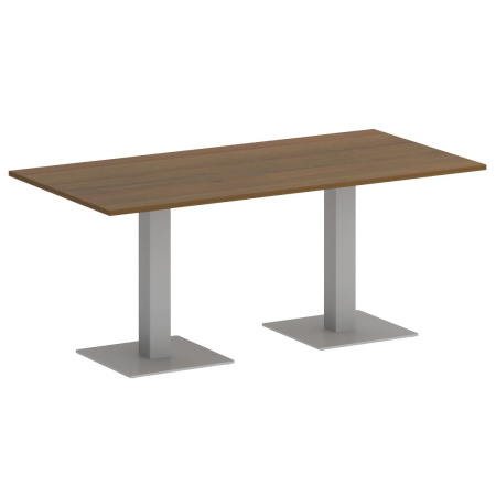 Стол прямоугольный VR.SP-5-180.2 1800x900x750 (Орех Гварнери/Серый Металл)